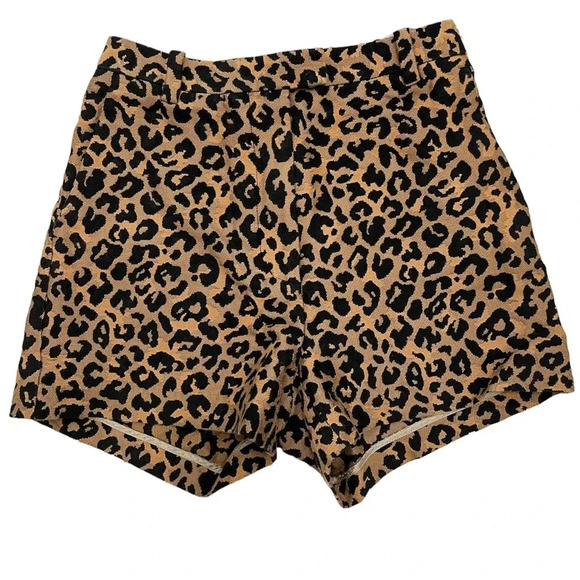 3.1 Phillip Lim Animal Print Shorts - Picture 1 of 7